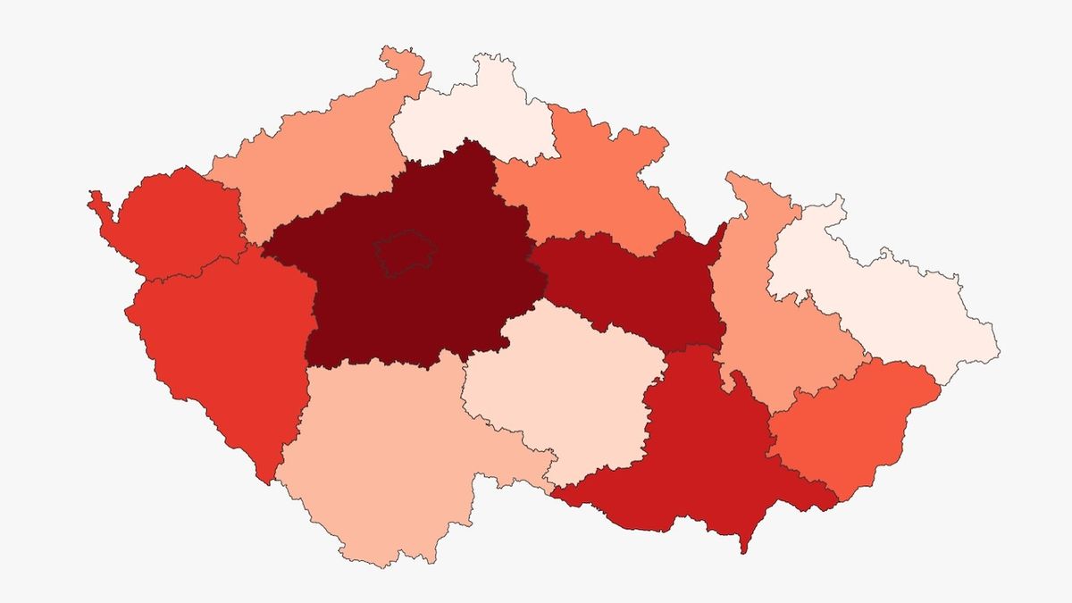 V Česku přibylo 935 nakažených, o 40 procent méně než před týdnem